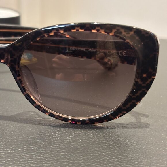 Kate Spade Everett/F/S 4Q8HA Cat Eye Brown Tortoise Sunglasses 56-18-140mm main image 8